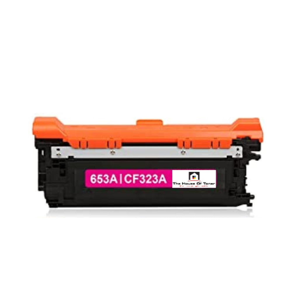 Compatible Toner Cartridge Replacement for HP CF323A (653A) Magenta (16.5 YLD)