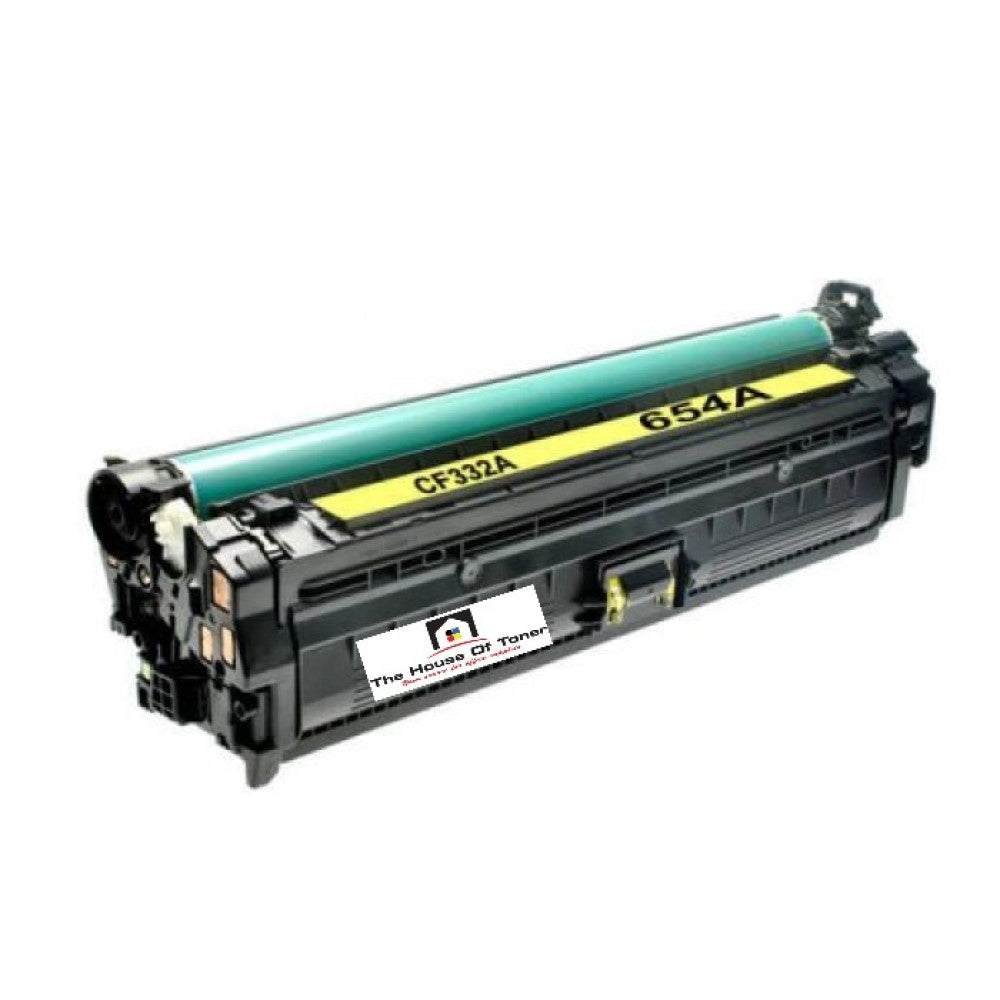 Compatible Toner Cartridge Replacement for HP CF332A (654A) Yellow (15K YLD)
