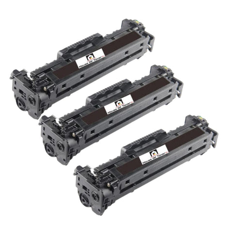 Compatible Toner Cartridge Replacement for HP CF380X (312X) High Yield Black (4.4K YLD) 3-Pack
