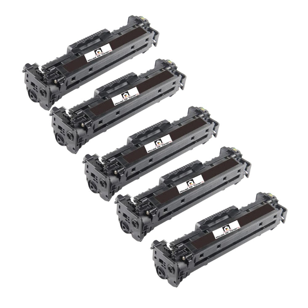 Compatible Toner Cartridge Replacement for HP CF380X (312X) High Yield Black (4.4K YLD) 5-Pack