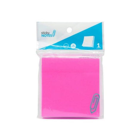 CI135 3" X 3" Neon Pink Sticky Notes