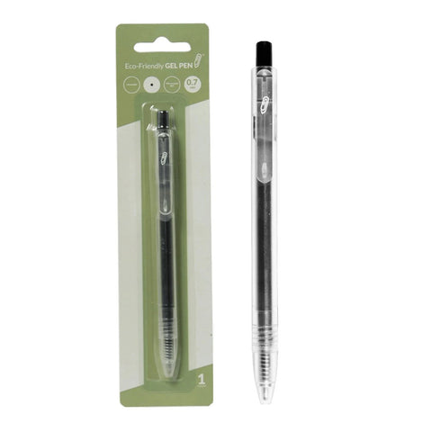 CI199 Eco Retractable Gel Pen, Black