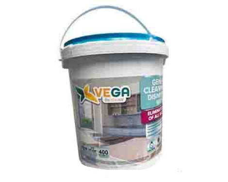 Vega Cleaning Wipes (400ct) CLEANINGWIPES400CT
