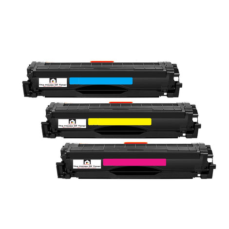 Compatible Toner Cartridge Replacement for SAMSUNG CLT-C505L, CLT-Y505L, CLT-M505L (CLTC505L, CLTY505L, CLTM505L) Cyan, Yellow, Magenta (3.5K YLD) 3-Pack