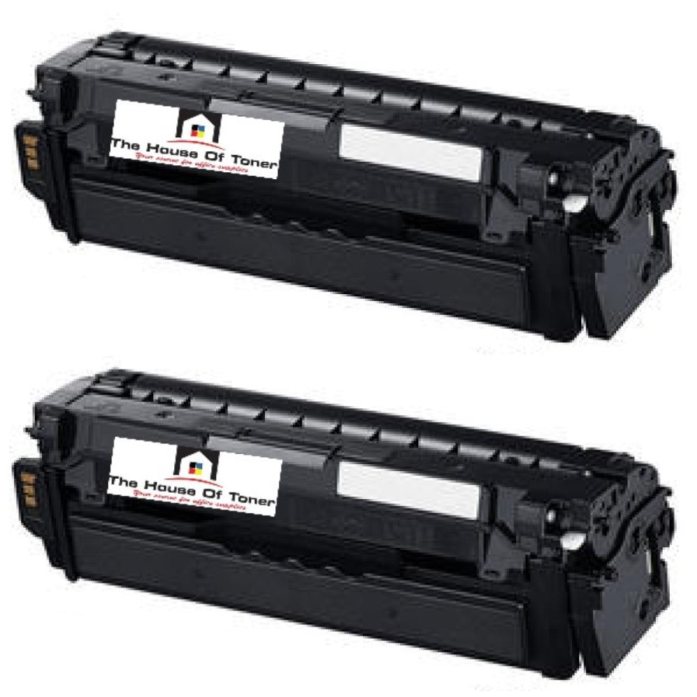 Compatible Toner Cartridge Replacement For SAMSUNG CLT-K503L (CLTK503L) Black (8K YLD) 2-Pack