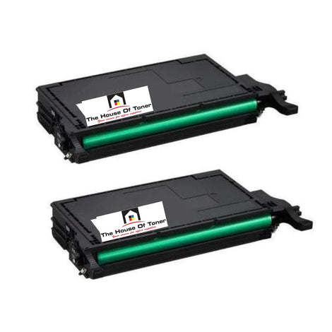 Compatible Toner Cartridge Replacement for SAMSUNG CLT-K508L (CLTK508L) High Yield Black (5K YLD) 2-Pack