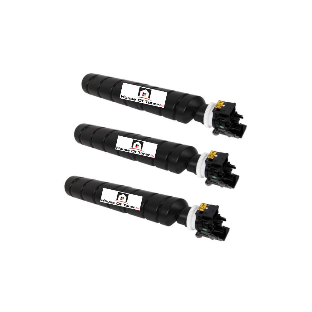 Compatible Toner Cartridge Replacement For Kyocera/Copystar TK6327 (TK-6327) Black (3 Pack)