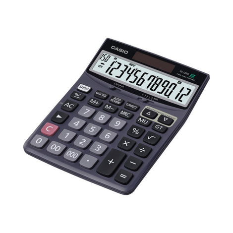 CSODJ120D Casio DJ-120D - Desktop calculator - 12 digits - solar panel, battery