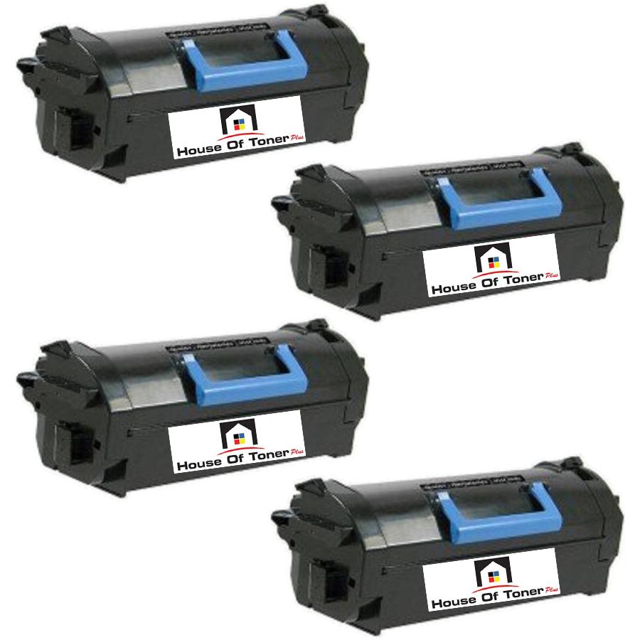 Compatible Toner Cartridge Replacement For DELL 331-9756 (COMPATIBLE) 4-Pack