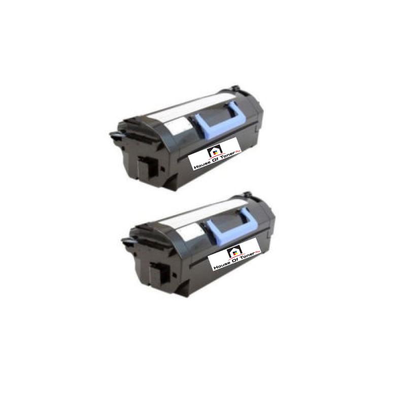 Compatible Toner Cartridge Replacement For DELL 332-0131 (98VWN) Black (45K YLD) 2-Pack