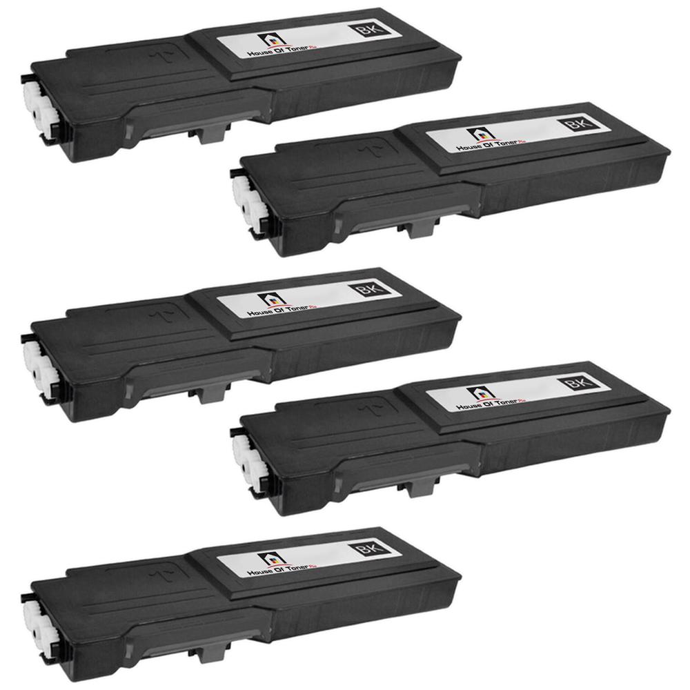 Compatible Toner Cartridge Replacement for DELL 593-BBBU (COMPATIBLE) 5 PACK