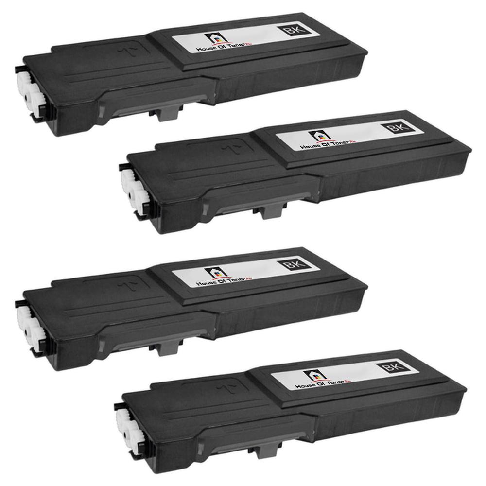 Compatible Toner Cartridge Replacement for DELL 593-BBBU (COMPATIBLE) 4 PACK