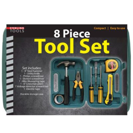 DM121 8 Piece Tool Set in Box