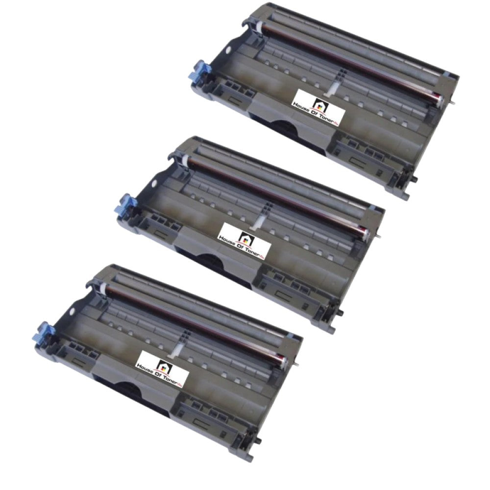 Compatible Drum Unit Replacement for BROTHER DR350 (DR-350) Black (3-Pack)