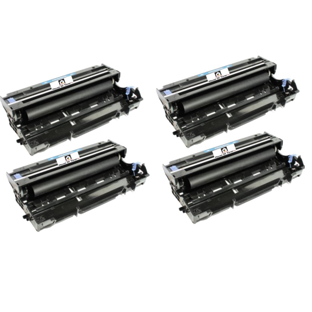 Compatible Drum Unit Replacement for BROTHER DR500 (DR-500) Black (4-Pack)