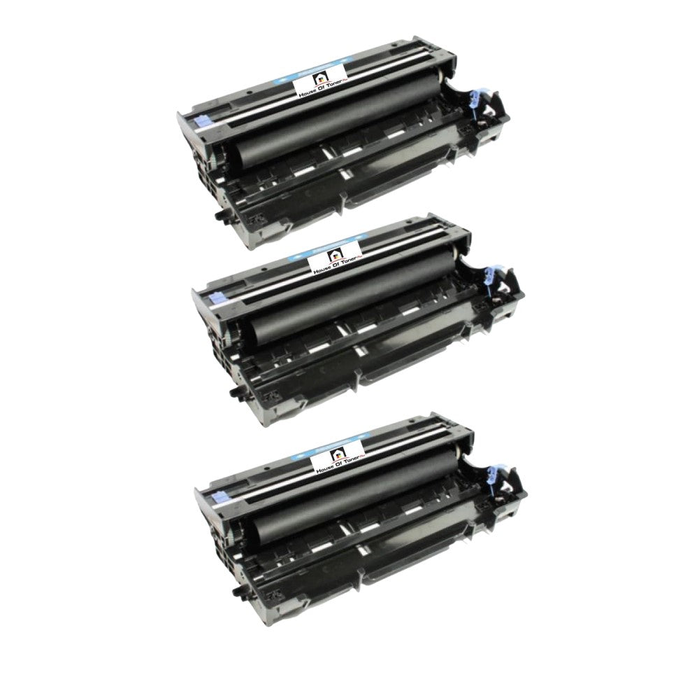 Compatible Drum Unit Replacement for BROTHER DR500 (DR-500) Black (3-Pack)