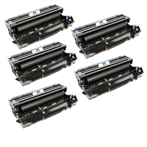 Compatible Drum Unit Replacement for BROTHER DR500 (DR-500) Black (5-Pack)