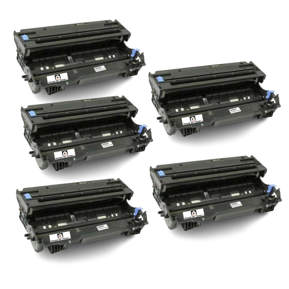 Compatible Drum Unit Replacement for BROTHER DR510 (DR-510) Black (5-Pack)