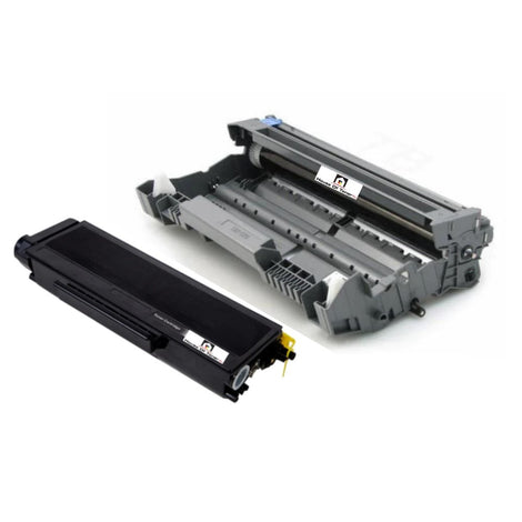 Compatible Toner Cartridge And Drum Unit Replacement For BROTHER 2) TN580/ 1) DR520 (TN-580, DR-520) 2 PACK