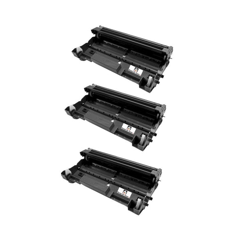 Compatible Drum Unit Replacement For BROTHER DR620 (DR-620) Black (3-Pack)