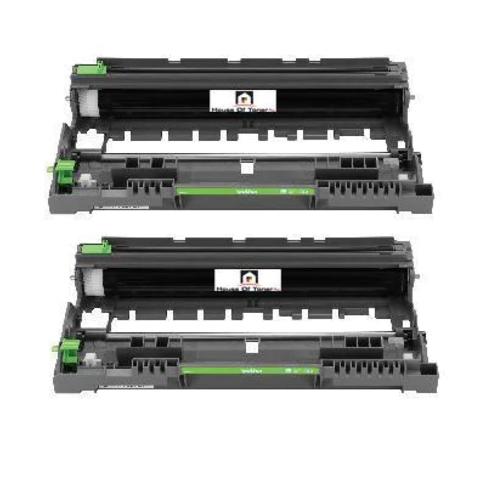 Compatible Drum Unit Replacement for BROTHER DR730 (DR-730) Black (2-Pack)