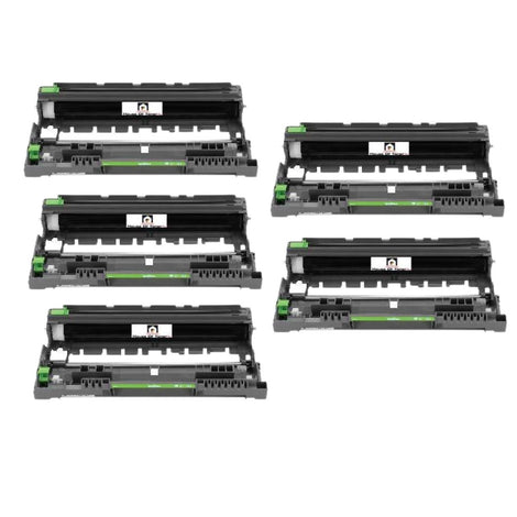 Compatible Drum Unit Replacement for BROTHER DR730 (DR-730) Black (5-Pack)