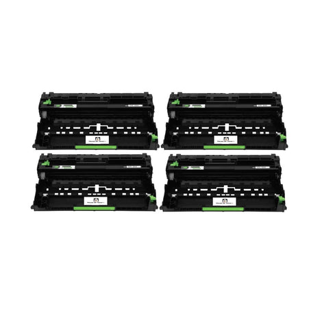 Compatible Drum Unit Replacement For Brother DR890 (DR-890) Black (4-Pack)