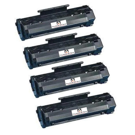 Compatible Toner Cartridge Replacement for CANON 1558A002BA (FX4) Black (4K YLD) 4-Pack