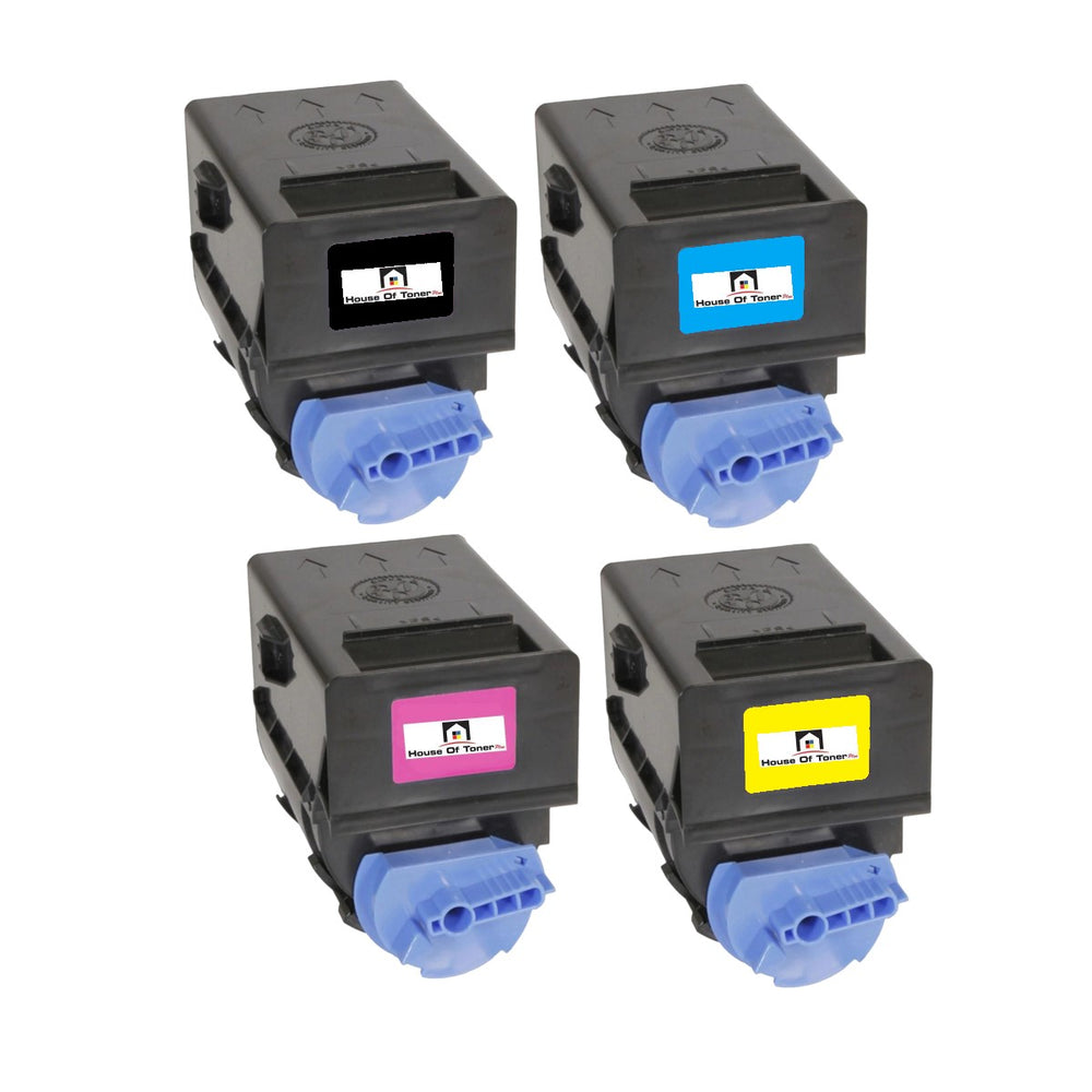 Compatible Toner Cartridge Replacement for CANON 0452B003AA; 0453B003AA; 0454B003AA; 0455B003AA (GPR-23) COMPATIBLE (4-PACK)