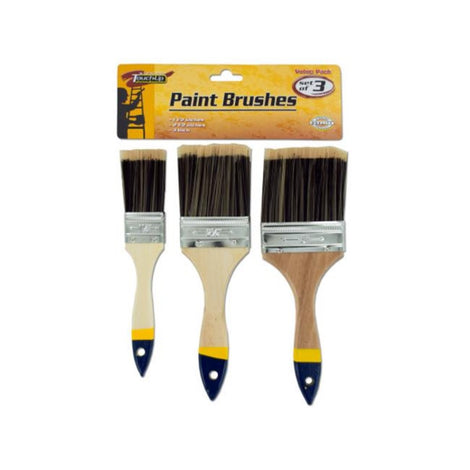 HB503 Paint Brush Set with Wood Handles