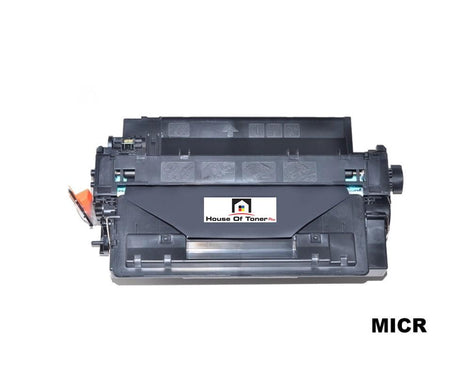 Compatible Toner Cartridge Replacement for HP CE255A (55A) Black (6K YLD) W/MICR