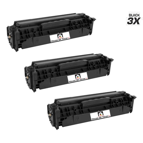 HP CE410A (COMPATIBLE) 3 PACK