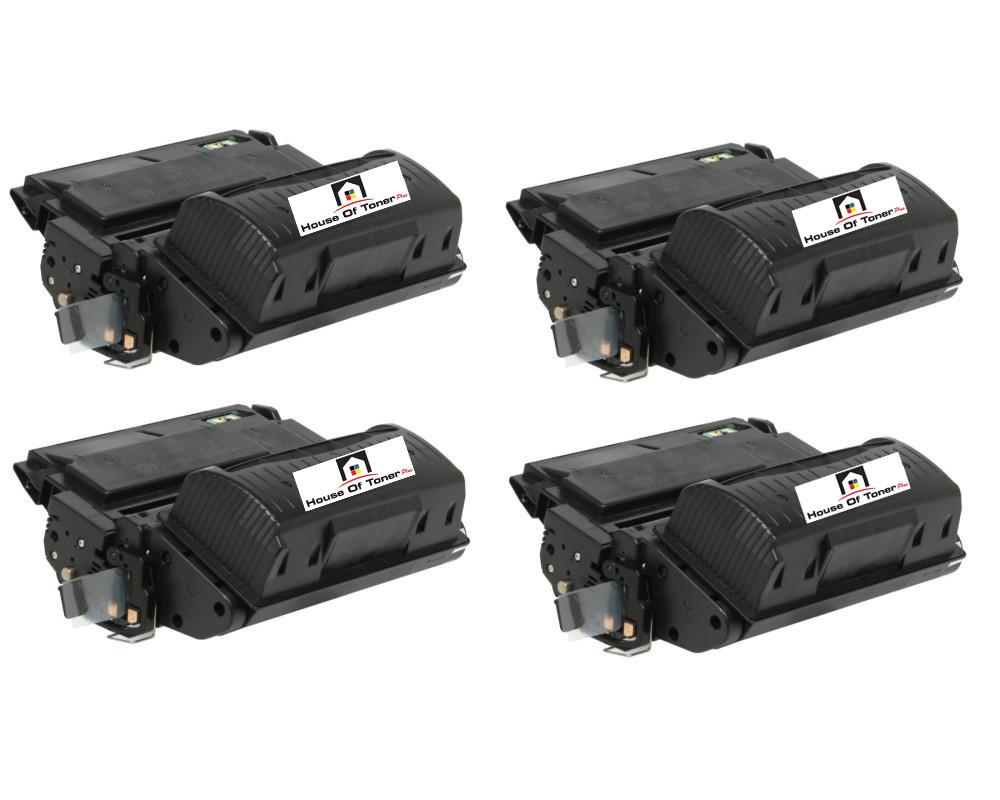 Compatible Toner Cartridge Replacement for HP Q5942X (42X) High Yield Black (20K YLD) 4-Pack