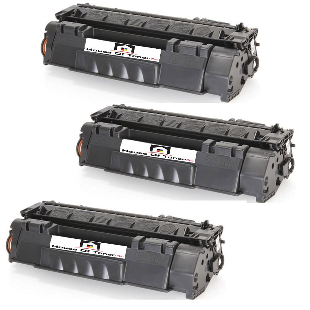 Compatible Toner Cartridge Replacement for HP Q5949X (49X) High Yield (6K YLD) 3-Pack