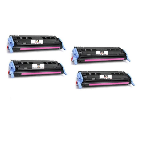 Compatible Toner Cartridge Replacement for HP Q6003A (COMPATIBLE) 4 PACK