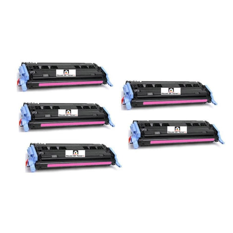 Compatible Toner Cartridge Replacement for HP Q6003A (COMPATIBLE) 5 PACK