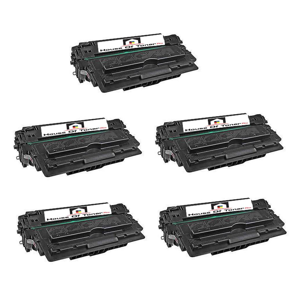 Compatible Toner Cartridge Replacement for HP Q6511X (11X) High Yield Black (12K YLD) 5-Pack