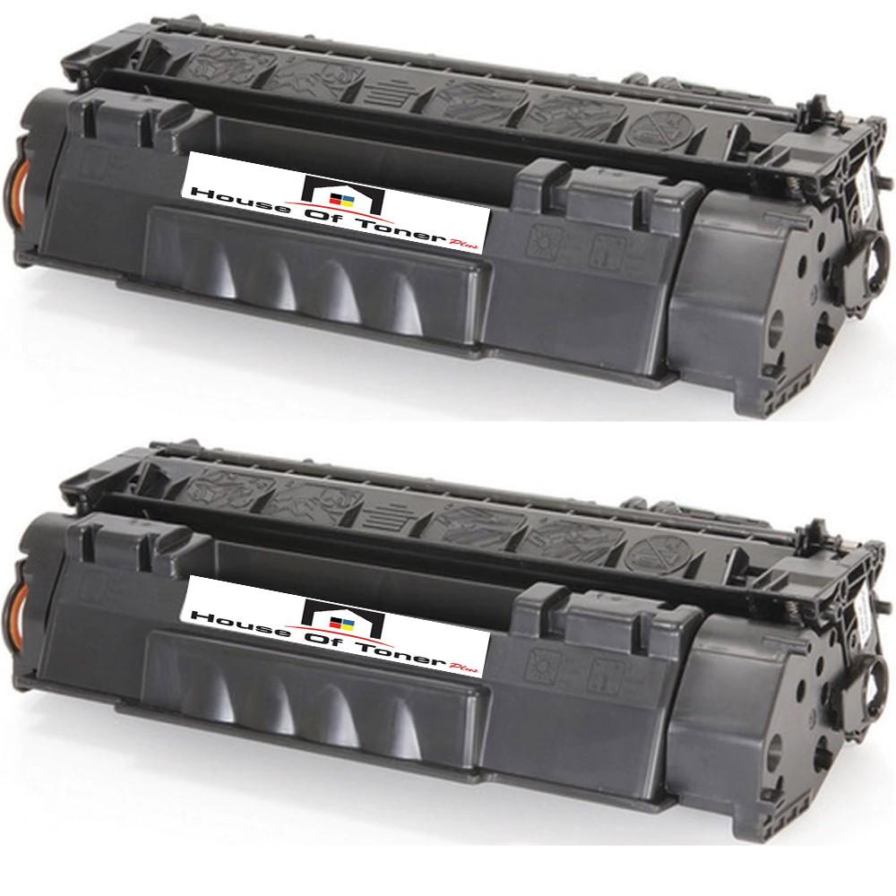 Compatible Toner Cartridge Replacement for HP Q5949X (49X) High Yield Black (6K YLD) 2-Pack
