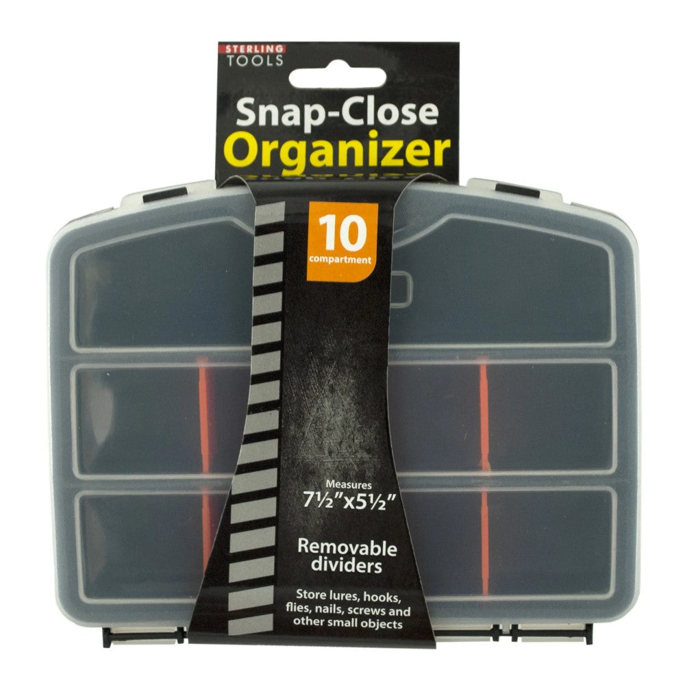 HR417 Snap-Close Tool Organizer Case