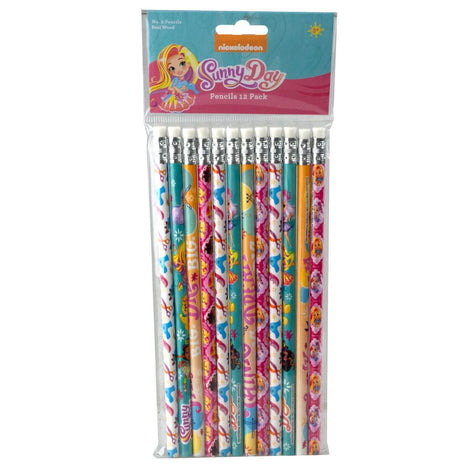 JE212 Nickelodeon's Sunny Day 12 Pack Pencils