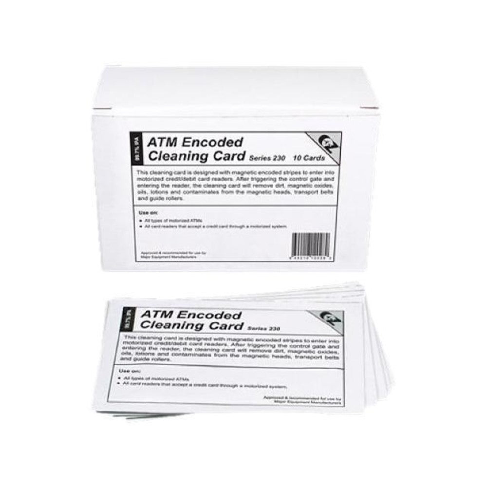 KICHEB10 KICTEAM ATM ENCODED CLEANING CARDS-10pk