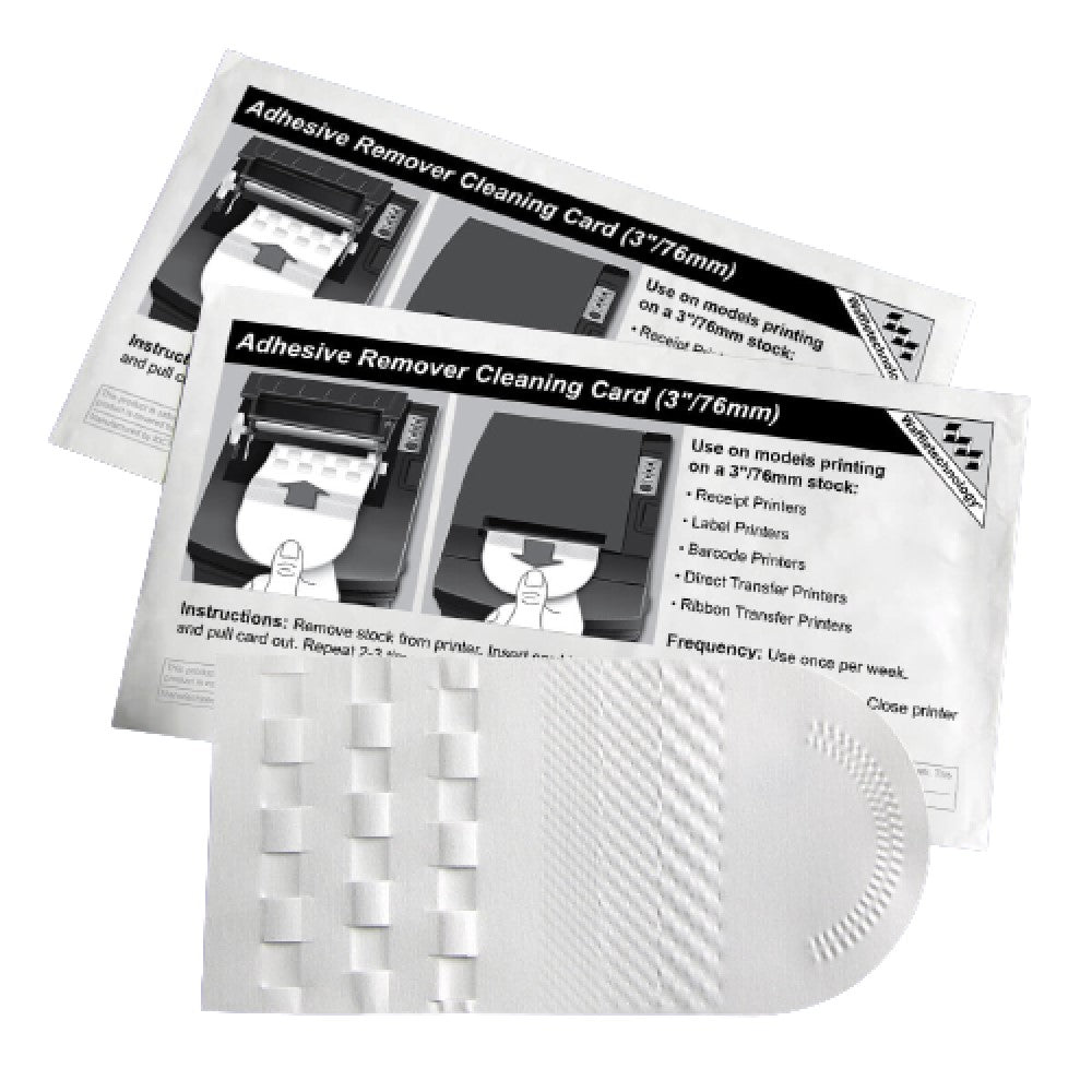 KICT36B15 KICTEAM THERMAL PRINTER WAFTECH CLEAN CARDS-15ct