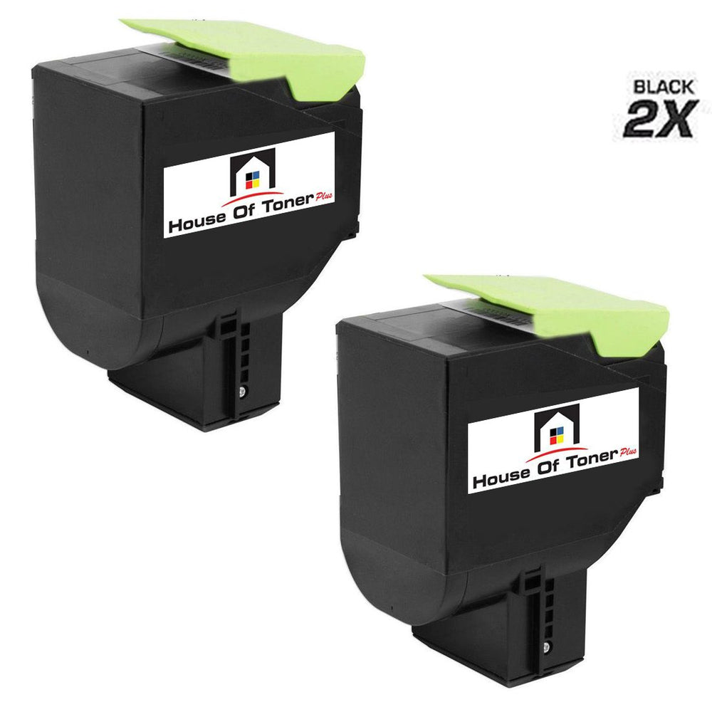 LEXMARK 70C1HK0 (COMPATIBLE) 2 PACK