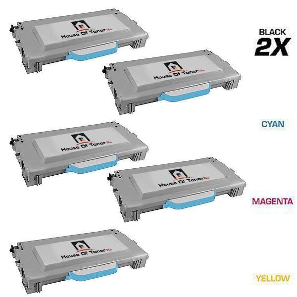 LEXMARK 2) 15W0903,1) 15W0900, 1) 15W0901, 1) 15W0902  (COMPATIBLE) 5 PACK