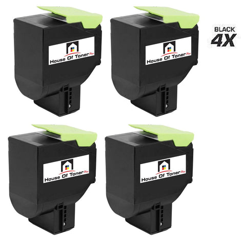 LEXMARK 70C1XC0 (COMPATIBLE) 4 PACK