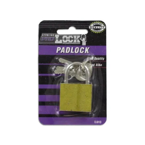 LL013 Iron Padlock with Keys