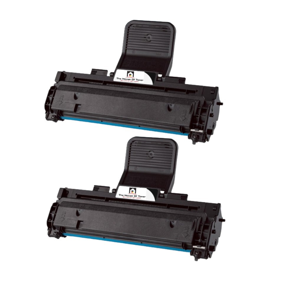 Compatible Toner Cartridge Replacement for SAMSUNG MLTD108S (MLT-D108S) Black (1.5K YLD) 2-Pack