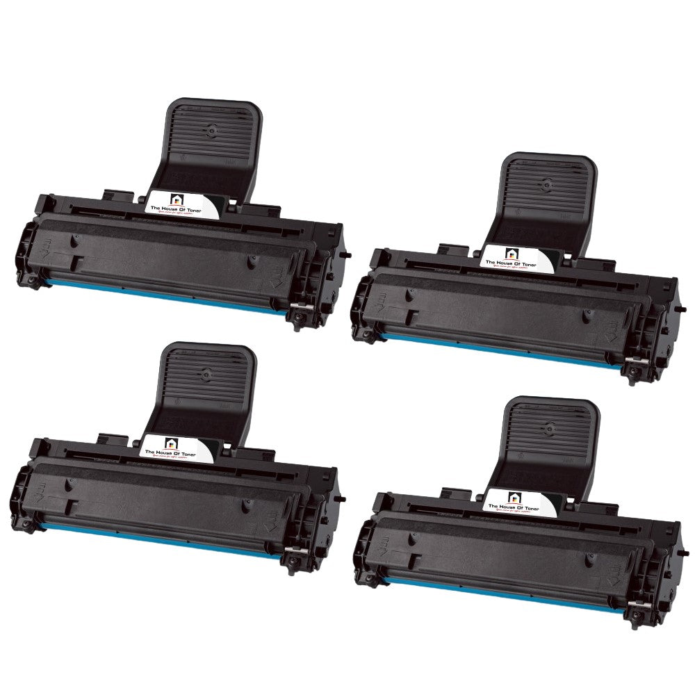 Compatible Toner Cartridge Replacement for SAMSUNG MLTD108S (MLT-D108S) Black (1.5K YLD) 4-Pack