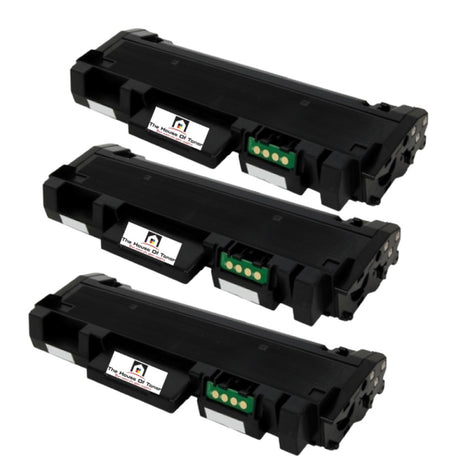 Compatible Toner Cartridge Replacement for SAMSUNG MLT-D118L (MLTD118L) Black (4K YLD) 3-Pack