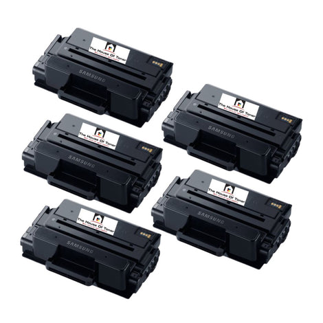 Compatible Toner Cartridge Replacement for SAMSUNG MLT-D203U (MLTD203U) Ultra High Black (15K YLD) 5-Pack